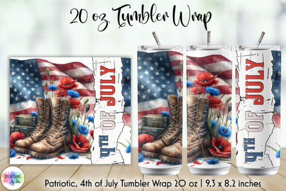 4th of July Patriotic Tumbler Wrap Review