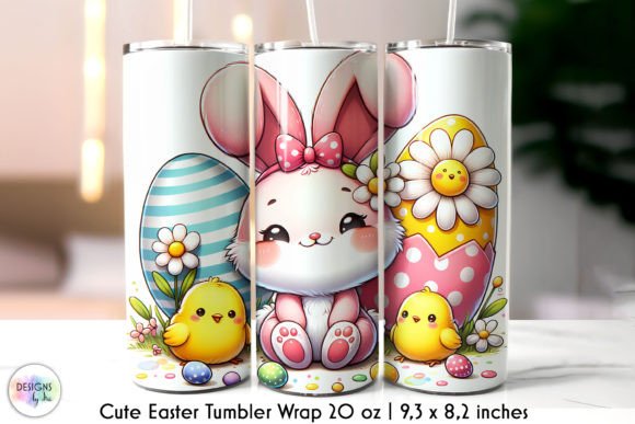 Easter Bunny Tumbler Wrap Design Review