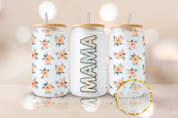 Mama Libbey Cup Wrap UVDTF Wraps 16 Oz