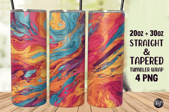 MultiColored Tumbler Wrap Design Review