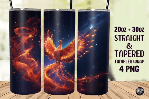 Phoenix Tumbler Wrap 20oz Sublimation Review