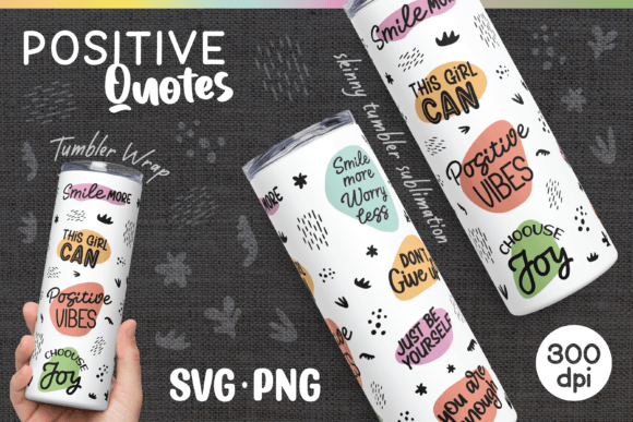 Positive Quotes 20oz Tumbler Wrap Review