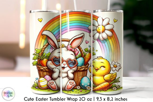 Retro Easter Bunny Tumbler Wrap Review