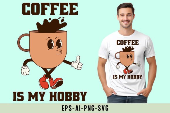 Retro Groovy Coffee Cup Embroidery Review