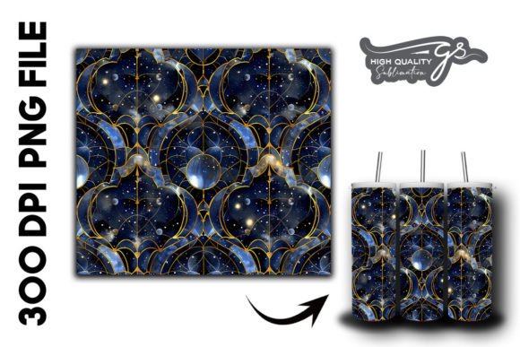 Stained Glass Celestial Tumbler Wrap 26 Review
