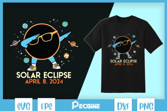 Total Solar Eclipse 2024 Dabbing SVG Review