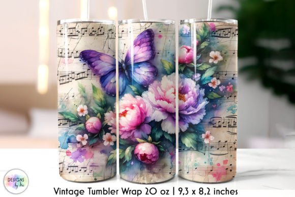 Vintage Butterfly Tumbler Wrap Review